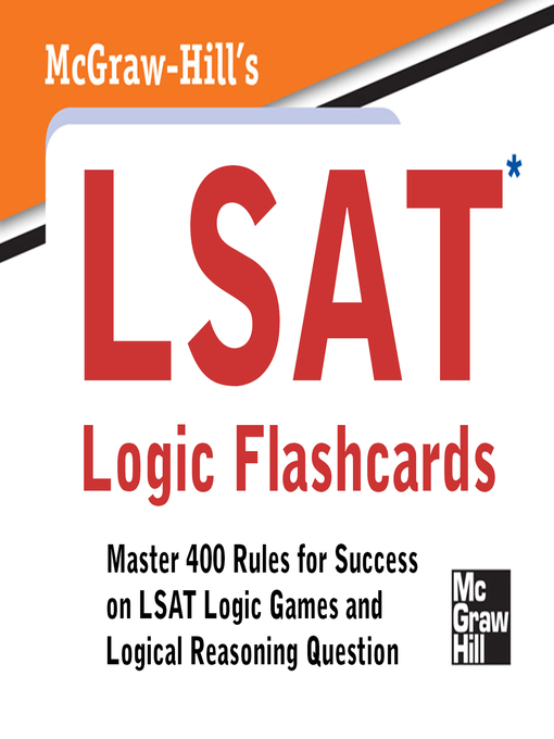 Title details for McGraw-Hill's LSAT Logic Flashcards by Wendy Hanks - Available